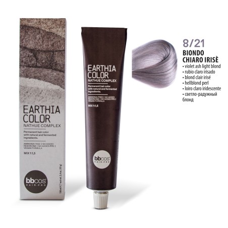 Vopsea de par permanenta Earthia Blond Deschis Irizat