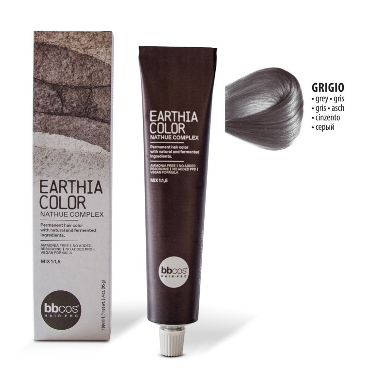 BBCOS - Vopsea de par Earthia Color (Mixton Grey)