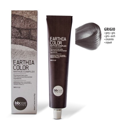 Vopsea de par permanenta Earthia Mixton Gri