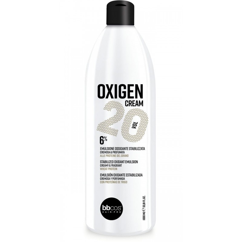 BBCOS - Emulsie Oxidanta Oxigen Cream 6% - 20 vol. (1000ml) BBCOS - Emulsie Oxidanta Oxigen Cream 6% - 20 vol. (1000ml)