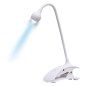 Mini lampa UV/LED Ajustabila Clip On (White) Mini lampa UV/LED Ajustabila Clip On (White)