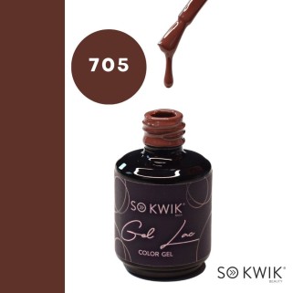 Oja Semipermanenta fara TPO pentru unghii Brown Collection 705