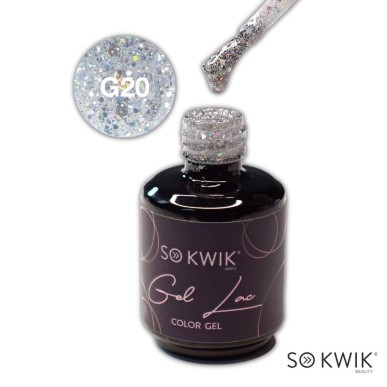 Oja Semipermanenta pentru unghii Glitter Collection G20 (15 ml)