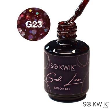 Oja Semipermanenta pentru unghii Glitter Collection G23 (15 ml)