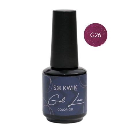Oja Semipermanenta pentru unghii Glitter Collection G26 (15 ml)