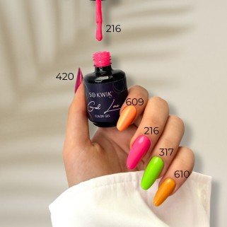 Oja Semipermanenta fara TPO pentru unghii Violet Collection 420