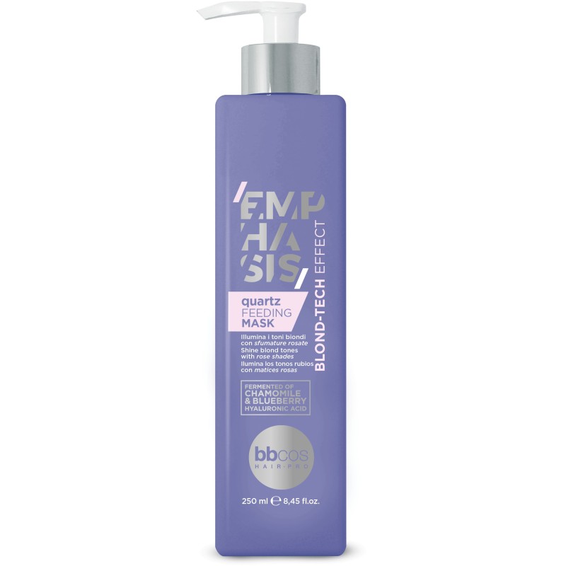 BBCOS - Emphasis Blond Tech Quartz Feeding Mask – Masca hranitoate pentru reflexii rose (250ml) BBCOS - Emphasis Blond Tech Quartz Feeding Mask – Masca hranitoate pentru reflexii rose (250ml)