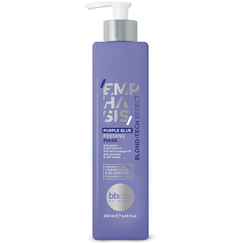 BBCOS - Emphasis Blond Tech Purple Blue Feeding Mask – Masca hranitoare pentru par blond (250ml) BBCOS - Emphasis Blond Tech Purple Blue Feeding Mask – Masca hranitoare pentru par blond (250ml)