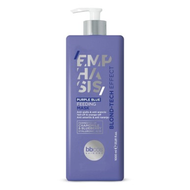 BBCOS - Emphasis Blond Tech Purple Blue Feeding Mask  – Masca hranitoare pentru par blond (1000ml)