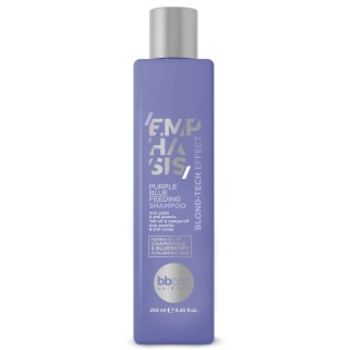 Sampon pentru par blond BBCOS Emphasis Blond-Tech Purple Blue Feeding Shampoo 250ml