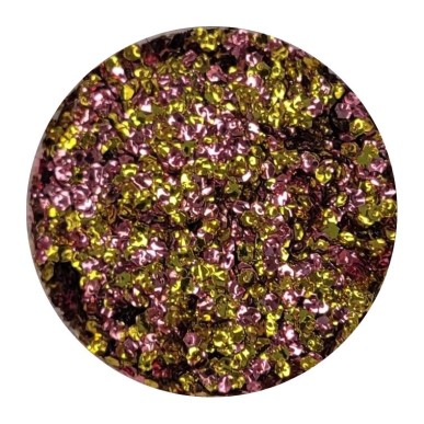 Glitter Rose Gold pentru unghii