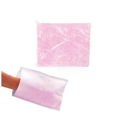 Lady Stella - Prosop cosmetic pentru curatare peeling ROZ (20x25cm 50buc)