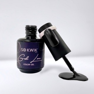 Oja Semipermanenta pentru unghii fara TPO Negru Intens 100