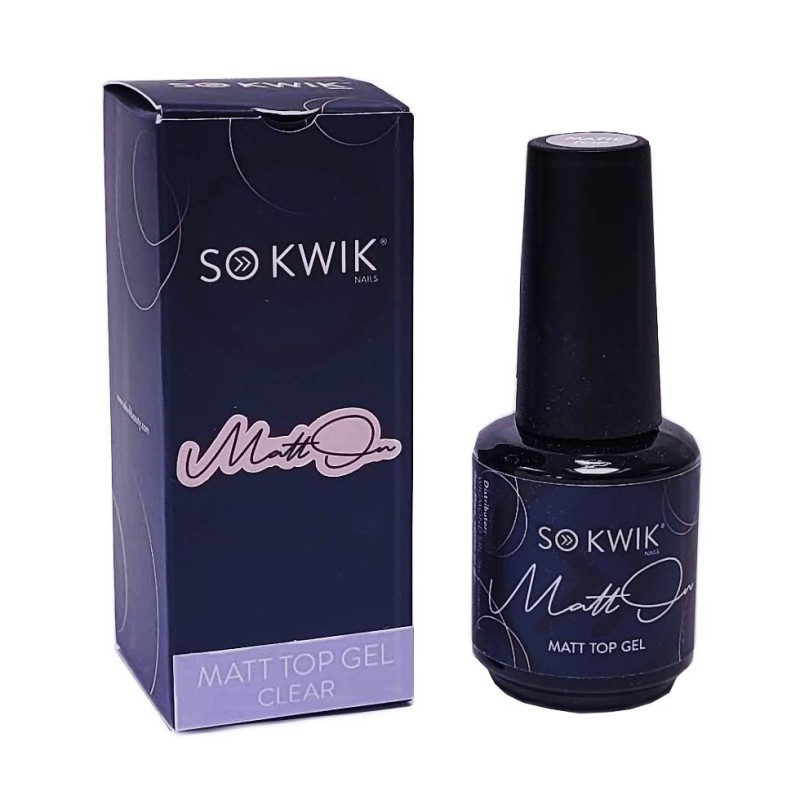 SoKwik - MattON Matt Top Gel (15ml) SoKwik - MattON Matt Top Gel (15ml)