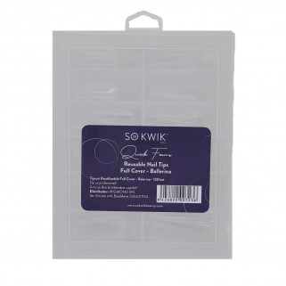 Tipsuri Reutilizabile Ballerina Constructie Unghii (120/set)