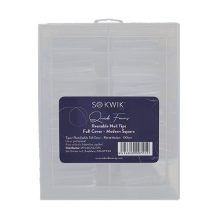 Tipsuri Reutilizabile Patrat Modern Constructie Unghii (120/set)