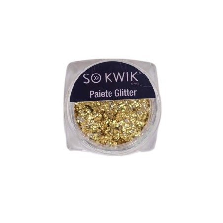 Glitter Auriu pentru unghii