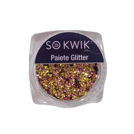 Glitter Rose Gold pentru unghii
