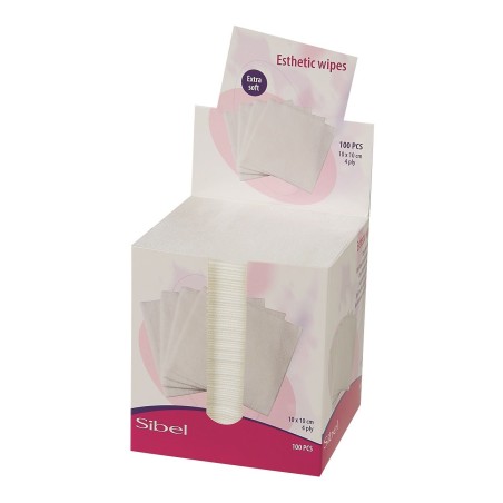 Sibel Esthetic Wipes - Servetele cosmetice 10x10cm 100buc (4421565)