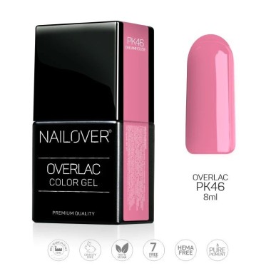 Nailover - Overlac Gel Lac - PK46 (15ml)