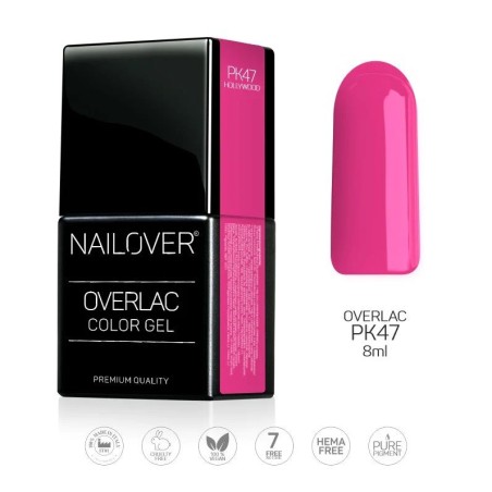 Nailover - Overlac Gel Lac - PK47 (15ml)