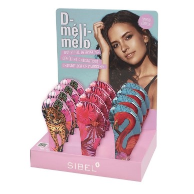 Sibel - D-Meli-Melo - Perie pentru par incalcit - Sunset Spring Flamingo (6600711-01)