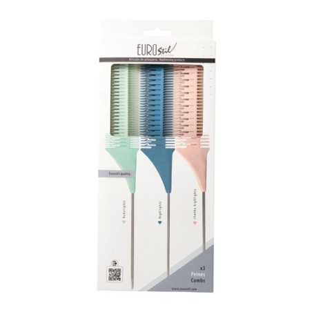 Eurostil - Pieptan suvitat 3/set (7945)