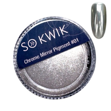 SoKwik Pigment Oglinda Argintiu 01