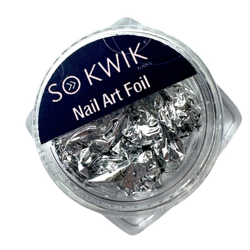SoKwik - Nail Art Foil SILVER (01)