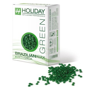 Ceara elastica Granule verde cu MicroMica - Produse Epilat