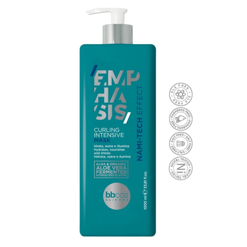 BBCOS - Emphasis NAMI TECH Masca pentru Par Cret si Ondulat (1000ml) BBCOS - Emphasis NAMI TECH Masca pentru Par Cret si Ondulat (1000ml)