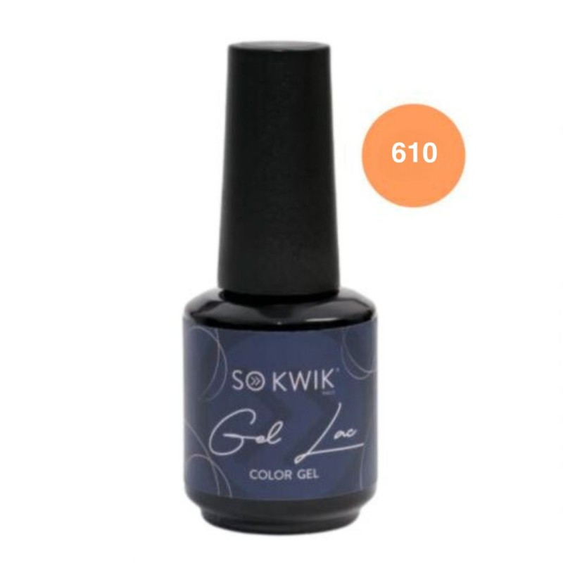 SoKwik - Oja Semipermanenta Yellow&Orange Collection 610 (15 ml) TPO Free si Hema Free