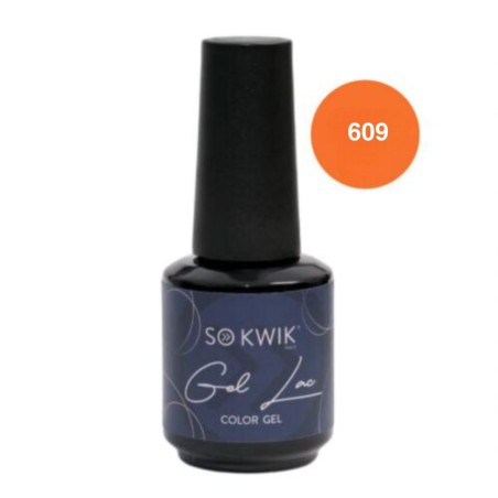 Oja Semipermanenta pentru unghii Yellow/Orange Collection 609 (15 ml)