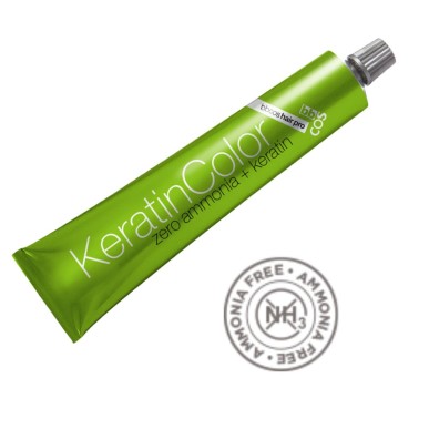 Vopsea de par fara amoniac Keratin Color Blond Foarte Deschis Cenusiu