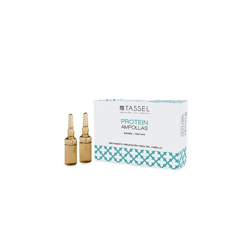 Tassel Keratina si Aloe Vera - Tratament impotriva caderii parului (12x10ml) Tassel Keratina si Aloe Vera - Tratament impotriva caderii parului (12x10ml)