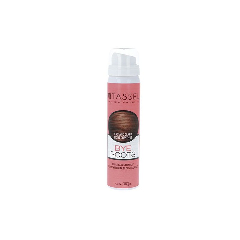 Tassel Bye Roots - Spray colorant Castaniu Deschis 75ml (7277/65)