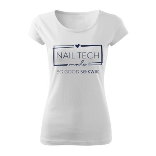 SoKwik - Tricou Fashion Alb (XL)