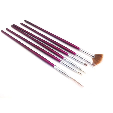 SoKwik Set Pensule pentru Decor (6/set) - Creativitate in nail art