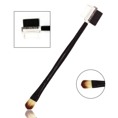 SoKwik Instrument 2 in 1 Perie + Pieptan Sprancene / Pensula Machiaj - Accesoriu indispensabil
