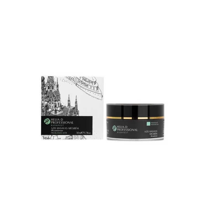Helia-D Professional - Crema de fata pentru ten problematic cu Acid Azelaic 5% (50ml) Helia-D Professional - Crema de fata pentru ten problematic cu Acid Azelaic 5% (50ml)