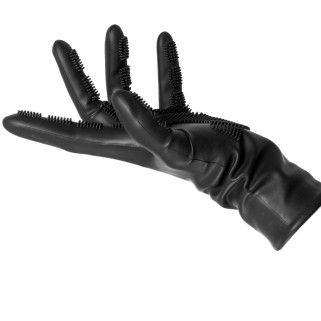 Manusi din Silicon SIBEL – Model tip Pieptan pentru Masaj Scalp