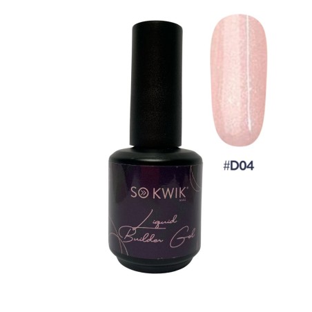 SoKwik - Liquid Builder Gel D04 Diamond Collection | Eleganta si Performanta