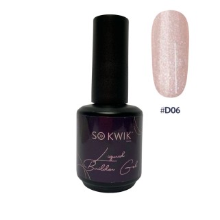 SoKwik - Liquid Builder Gel D06 Diamond Collection | Eleganta si Performanta