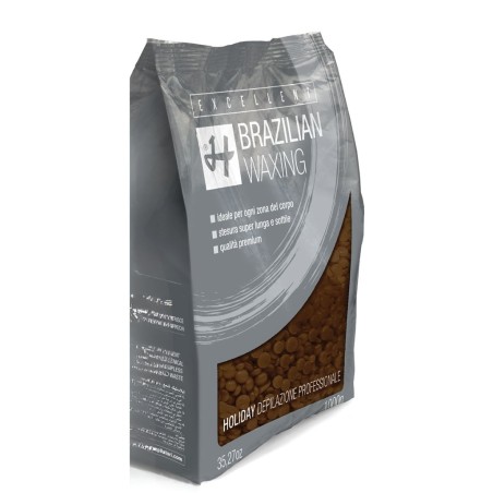 Holiday Excellent Brazilian Wax Orange Chocolate - Ceara elastica cu ulei esential de portocale si Vitamina C, 1kg