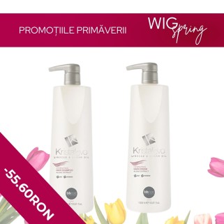 Pachet Promotional - BBCOS KristalEvo Sampon si Masca Hidratanta (1000ml)