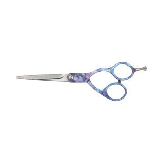 Foarfeca profesionala tuns 5.5" violet – Otel japonez, ergonomic