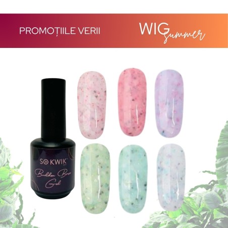 Pachet Promotional - SoKwik KIT Builder Base Gel Stone Style Collection (15ml)
