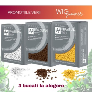 Pachet Promotional - Holiday - EXCELLENT BRAZILIAN WAX  Ceara elastica  (500gr)