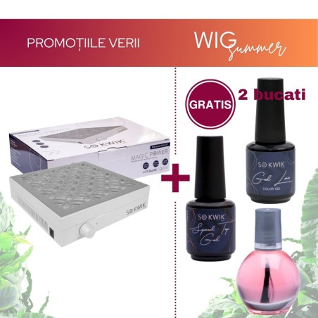 Pachet Promotional - SoKwik Aspirator Praf Unghii Magic Power