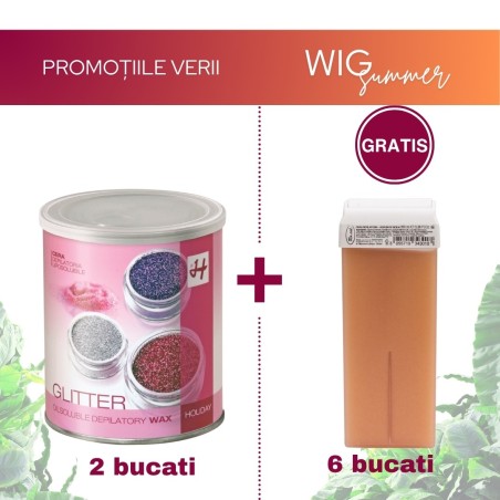 Pachet Promotional -  2 bucati Holiday Ceara Conserva Liposolubila Glitter (800ml)